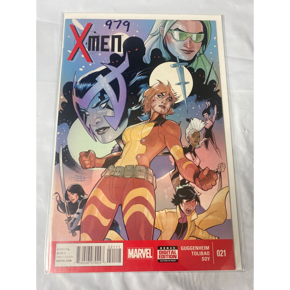 Marvel X-Men 21 Guggenheim Tolibao Soy Terry Dodson Cover 2017 Modern Age Comic